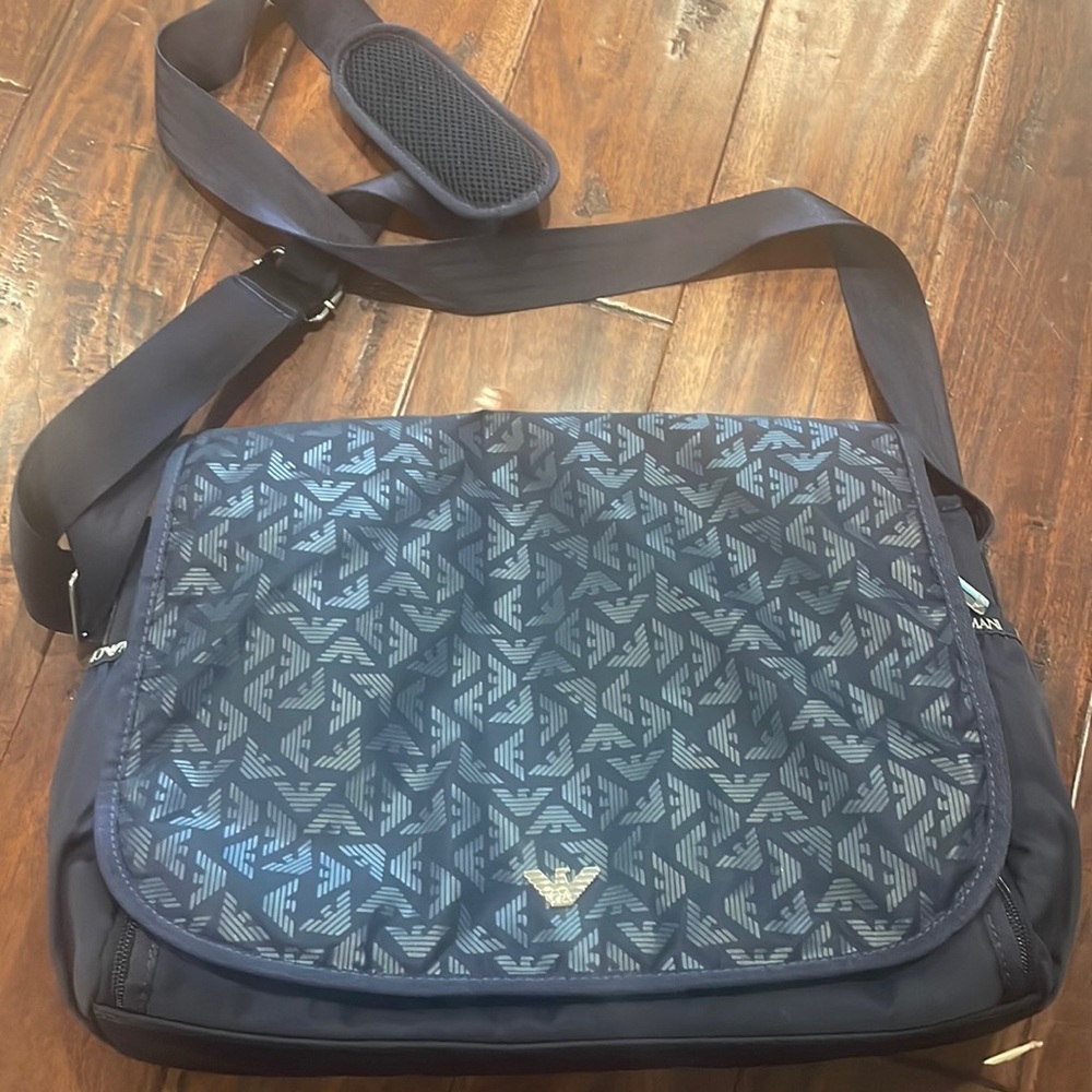 Armani diaper bag